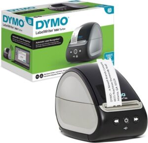 DYMO LabelWriter 550 Turbo, højhastigheds PC/Mac - Etiketprinter med LAN tilslutning