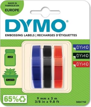DYMO 3D fremhævningstape  (0,9 cm x 3 m) 3rulle(r) - S0847750