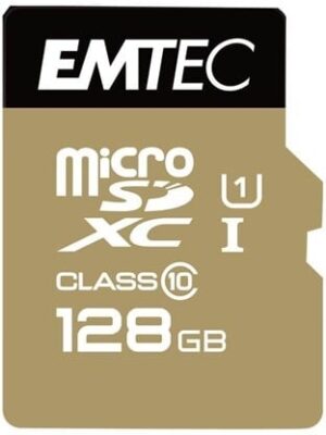EMTEC Gold+ microSD Class 10 - ECMSDM128GXC10GP