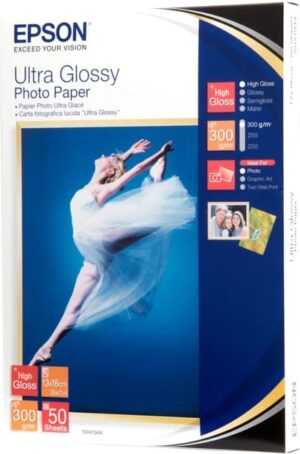 Epson Ultra  Fotopapir 130 x 180 mm 50ark