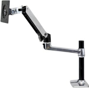 Ergotron LX Desk Mount LCD Arm, Tall Pole Monteringspakke Op til 34 LCD display