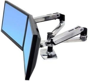 Ergotron LX Dual Side-by-Side Arm Monteringssæt 2 LCD displays Op til 27 - 45-245-026
