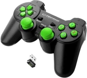 Esperanza GLADIATOR Gamepad PC Sony PlayStation 3 Sort Grøn