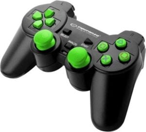 Esperanza TROOPER Gamepad PC Sony PlayStation 3 Sort Grøn
