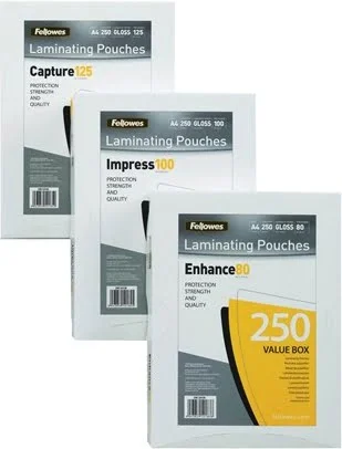 Fellowes Lamineringslommer - 80 micron A5 100stk