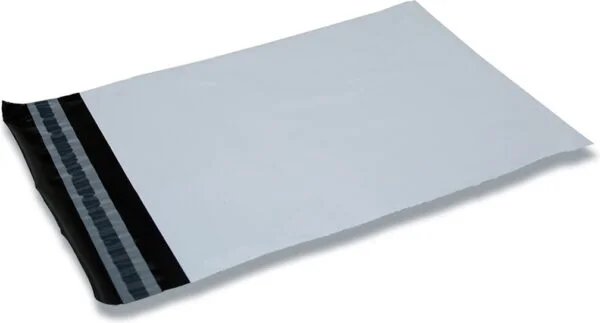 Forsendelsesposer PE A3 hvid 340x420mm 100stk/pak