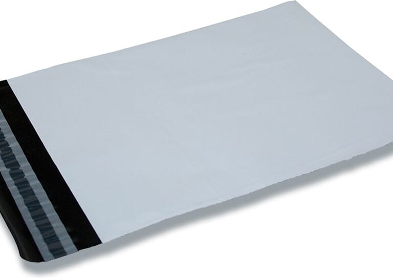 Forsendelsesposer PE A3 hvid 340x420mm 100stk/pak