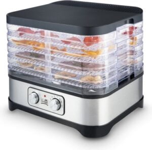 FRITEL Family Fødevaretørrer Sølv/grå