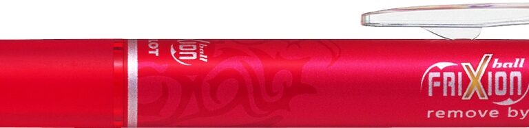 Kuglepen Pilot Frixion Clicker 0,7mm Rød