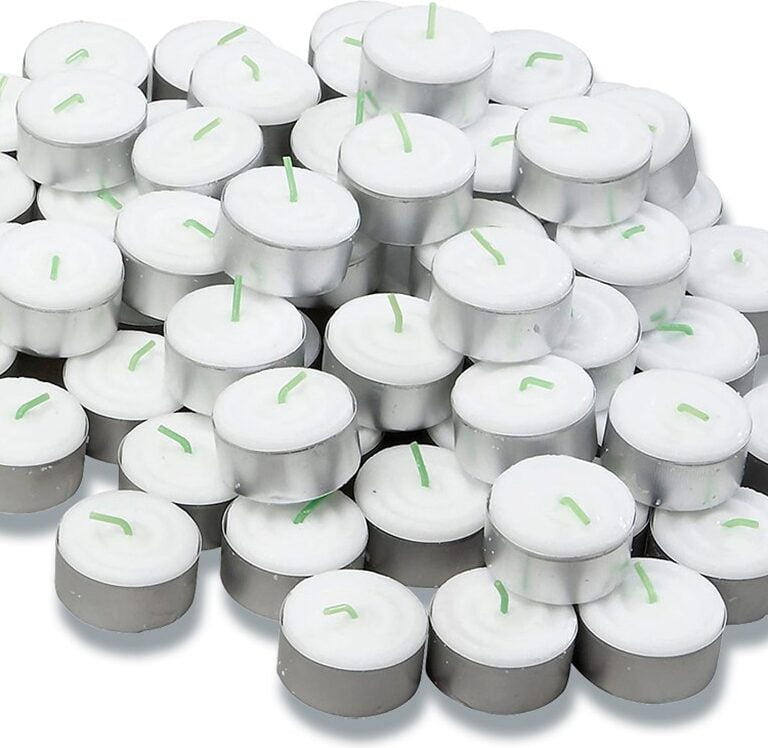 Fyrfadslys hvid 6 timer 30stk/ps