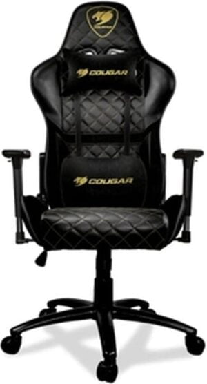 COUGAR Armor One Royal Mid Gamer Stol Sort Gul - 3MARRGLD.0001