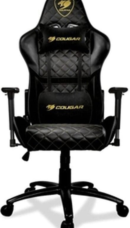 COUGAR Armor One Royal Mid Gamer Stol Sort Gul - 3MARRGLD.0001