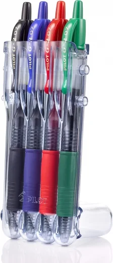Pilot Frixion Gelpen G-2 0,7mm Set2Go 4stk/pk