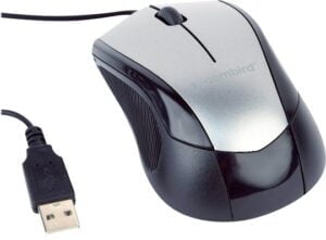 Gembird MUS-3B-02-BG Optisk Kabling Sort Grå