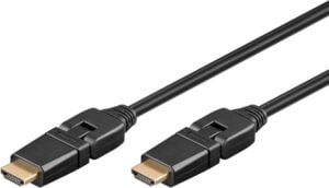 Goobay HDMI 1.4 Rotatable 1m Black