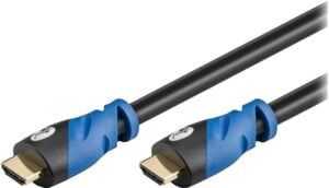 Goobay HDMI 2.0 Premium 3m Black/Blue