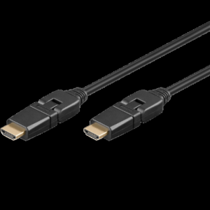 Goobay HDMI 1.4 Rotatable 2m Black