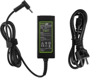 Green Cell PRO AC adapter 45W for HP