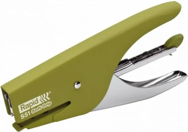 Hæftetang Rapid S51 Supreme Grøn m/soft grip
