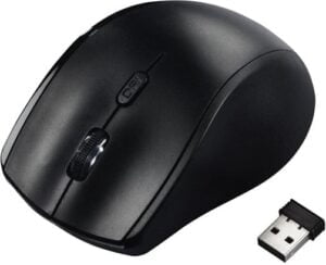 Hama Riano Optisk Trådløs Sort