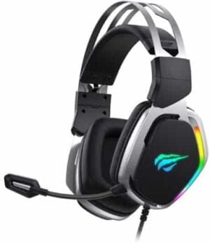 Havit Gaming H2018U Kabling Headset Sort Sølv - H2018U