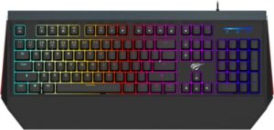 Havit HV-KB370L Tastatur Mekanisk RGB Kabling Nordisk