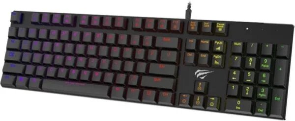 Havit RGB Mekanisk Switches Low Profile Keyboard - HV-KB395L