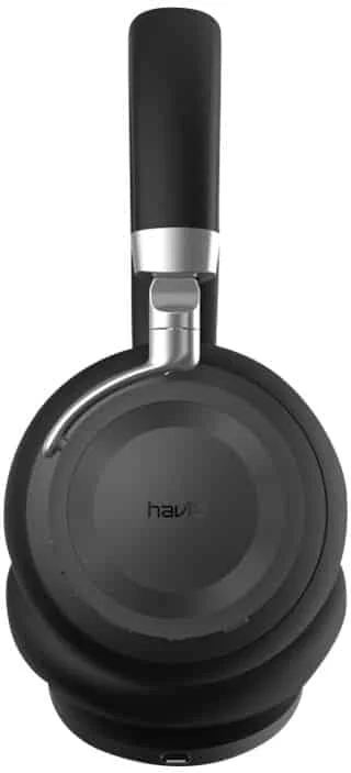 Havit Overear Bluetooth Headset Med Active Noise Cancellation Sort