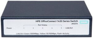 HPE OfficeConnect 1420 5g Switch 5-porte Gigabit