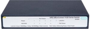 HPE OfficeConnect 1420 5G  Switch 5-porte Gigabit  PoE+  - JH328A