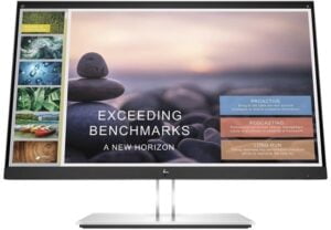 HP E24t G4 24 1920 x 1080 VGA (HD-15) HDMI DisplayPort 60Hz Pivot Skærm