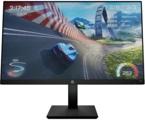 HP X27q Gaming Monitor 27 2560 x 1440 HDMI DisplayPort 165Hz Pivot Skærm