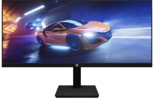 HP X34 Gaming Monitor 34 3440 x 1440 HDMI DisplayPort 165Hz