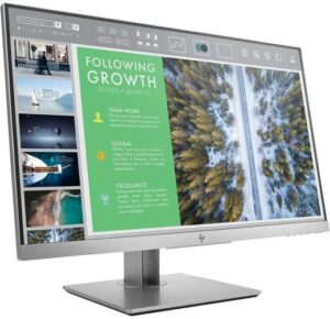 HP EliteDisplay E243 23.8 1920 x 1080 VGA (HD-15) HDMI DisplayPort 60Hz Pivot Skærm