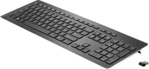 HP Wireless Premium Tastatur Saks Trådløs Dansk/Finsk/Norsk/Svensk