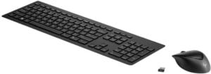 HP Wireless Rechargeable 950MK Tastatur og mus-sæt Trådløs