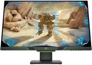 HP X27i Gaming Monitor 27 2560 x 1440 HDMI DisplayPort 144Hz Pivot Skærm