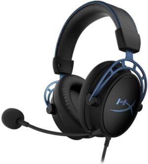 HyperX Cloud Alpha S Kabling Headset Sort Blå