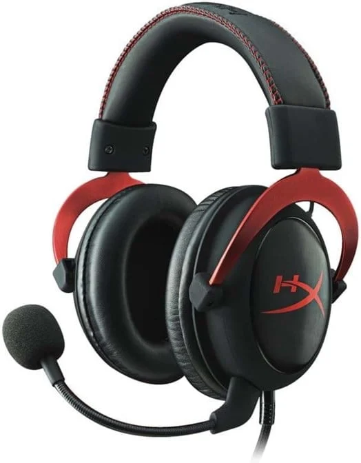 HyperX Cloud II Gaming Kabling Headset Sort Rød