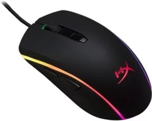 HyperX Pulsefire Surge Optisk Kabling Sort