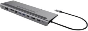 i-Tec USB-C Metal Low Profile 4K Triple Display  Power Delivery Dockingstation