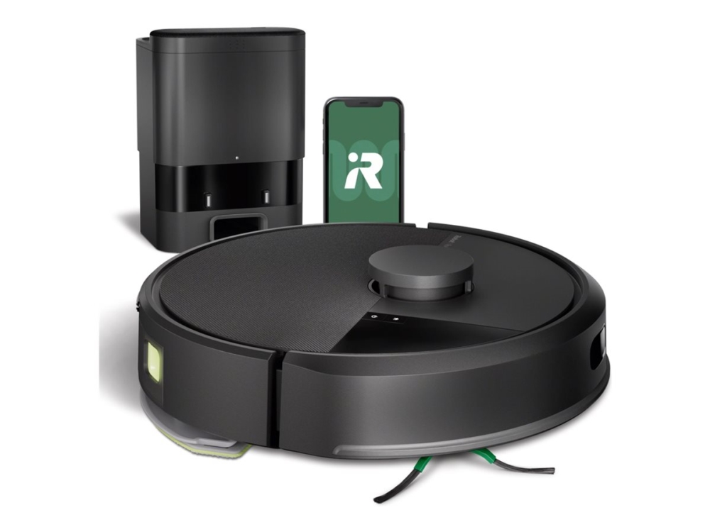 iRobot Roomba 105 - Støvsuger - robotstyret - uden pose - sort inkluderet oplader