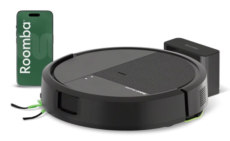 iRobot Roomba 115 Combo robotstøvsuger med moppe, sort