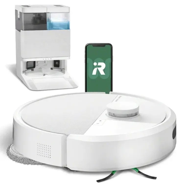 iRobot Roomba 405 Combo+ Robotstøvsuger med gulvvask - Hvid