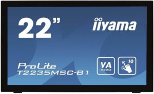 iiyama ProLite T2235MSC-B1 22 1920 x 1080 DVI VGA (HD-15) DisplayPort 60Hz