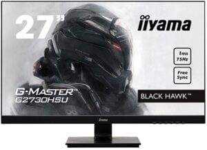iiyama G-MASTER Black Hawk G2730HSU-B1 27 1920 x 1080 VGA (HD-15) HDMI DisplayPort 75Hz
