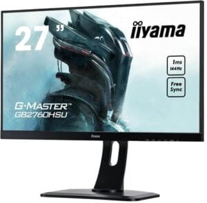 iiyama G-MASTER Red Eagle GB2760HSU-B1 27 1920 x 1080 HDMI DisplayPort 144Hz Pivot Skærm