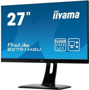 iiyama ProLite B2791HSU-B1 27 1920 x 1080 VGA (HD-15) HDMI DisplayPort 75Hz Pivot Skærm