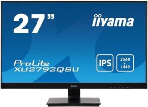iiyama ProLite XU2792QSU-B1 27 2560 x 1440 DVI HDMI DisplayPort 70Hz