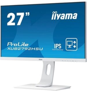 iiyama ProLite XUB2792HSU-W1 27 1920 x 1080 VGA (HD-15) HDMI DisplayPort 75Hz Pivot Skærm